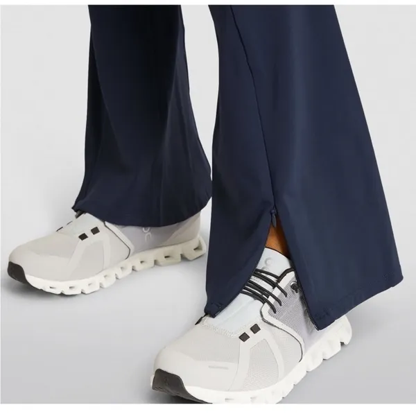 P. E. Nation Full Force Flare Pants Leggings High Rise Navy Blue - Image 10