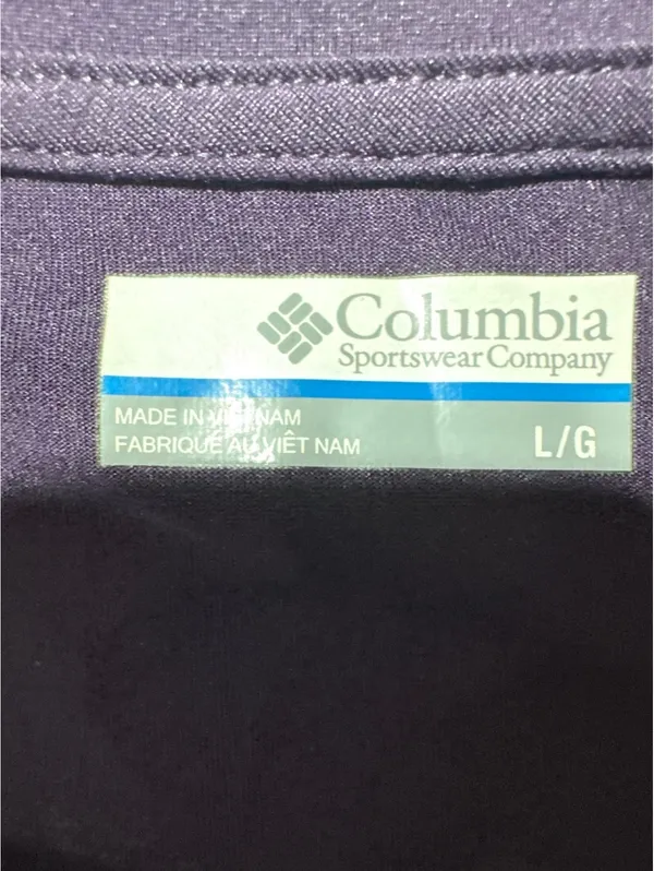 Columbia Omni-Wick Long Sleeve Shirt L/G Purple Performance - Image 2