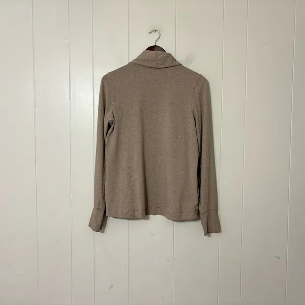 Pact Luxe Essential Swing Cardigan S Taupe Open Front Lightweight - Image 7