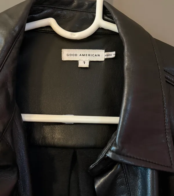 Good American Leather Jacket - Image 2
