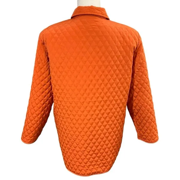 Vintage Susan Graver Quilted Utility Jacket Size S Barn Equestrian Cabincore - Image 5