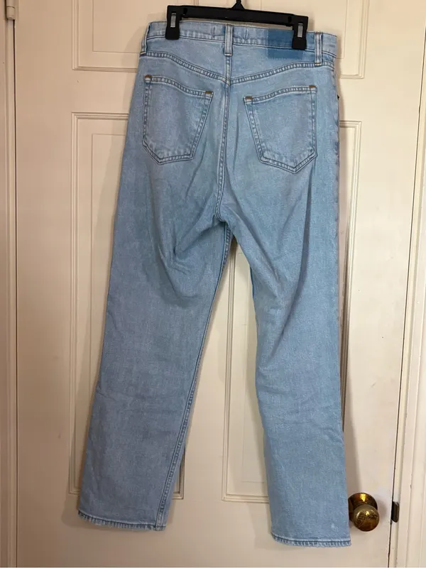 Abercrombie & Fitch Women's Ultra High Rise Ankle Straight Jeans Size 27/4 - Image 7