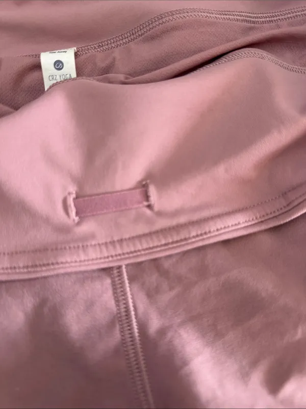 CRZ YOGA Dusty Pink Athletic Shorts - Image 6