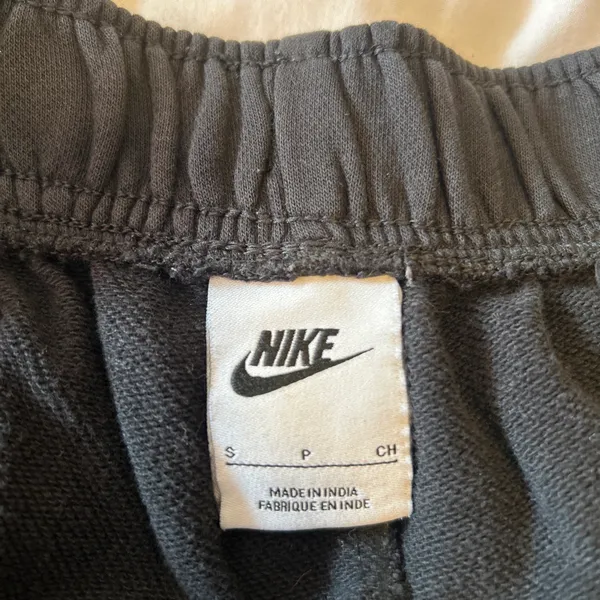 Black Nike Cuffed Sweatpants Women’s - Image 3