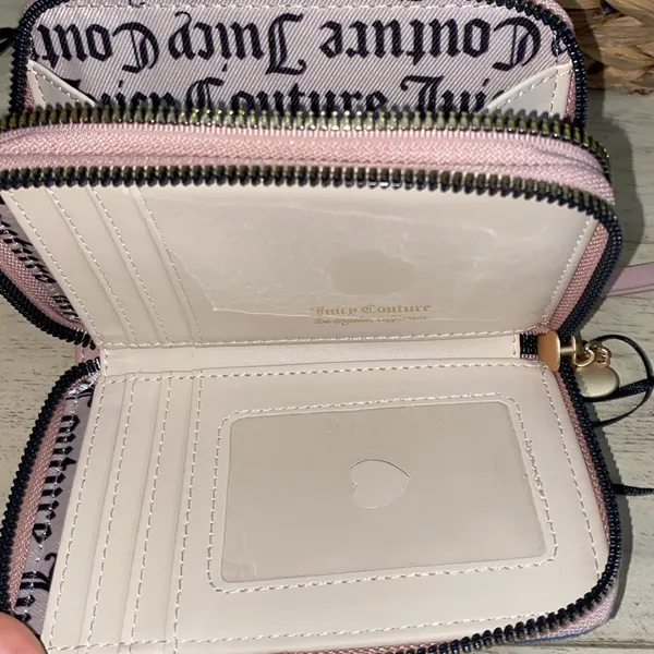 Juicy Couture Blue and Pink Wallet - Image 7
