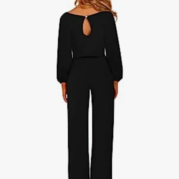 Long sleeve Jumpsuit in black size Large never worn but no tags , missin… - Image 2
