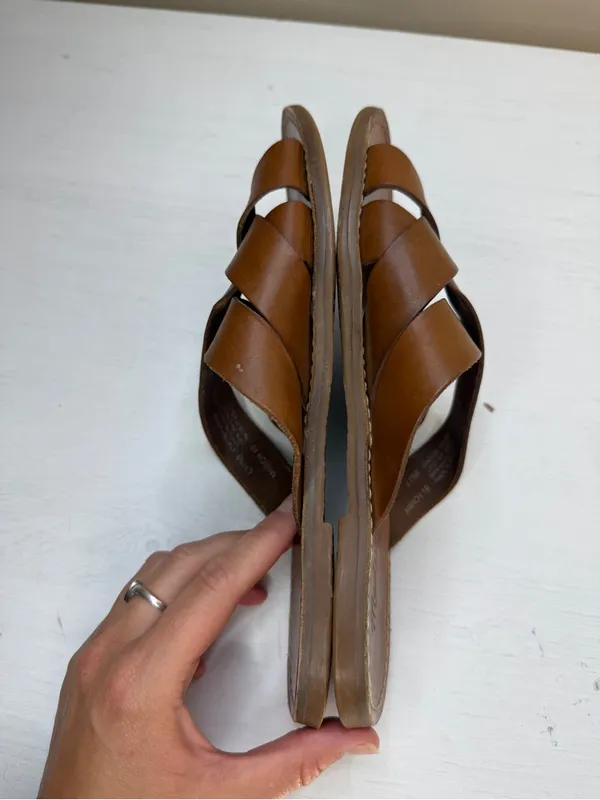 Madewell Boardwalk Woven Slide Sandal sz 8 - Image 7