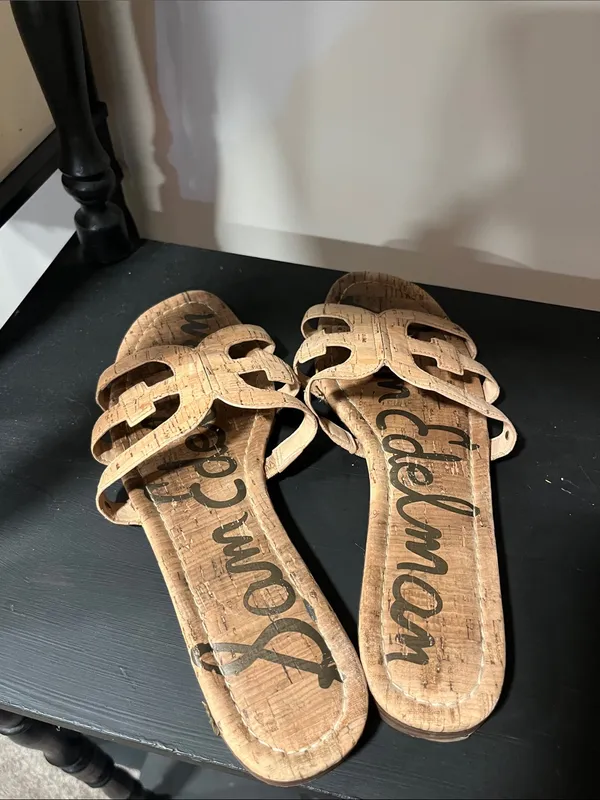Sam Edelman Bay Slide Cork Sandals Size 9 - Image 2