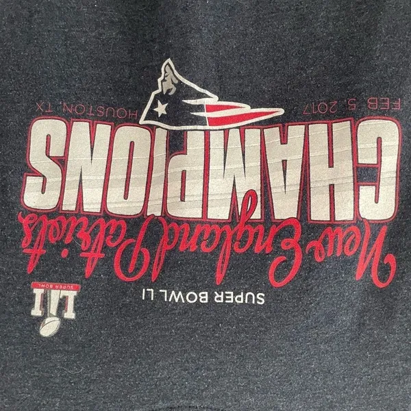 47 Brand Patriots‎ Super Bowl 47 T-Shirt 2017 - Image 2