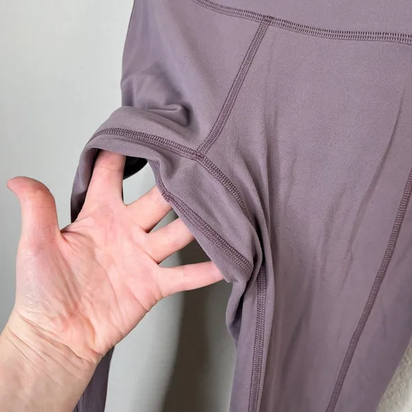 Lululemon Ahtletica Purple Align 25" High-Rise Yoga Leggings Size 4 lw5ca5s - Image 9