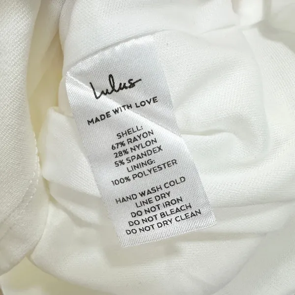 Lulus Always Admired White Sleeveless Mini Dress Ponte Stretch Knit XL NWT - Image 9