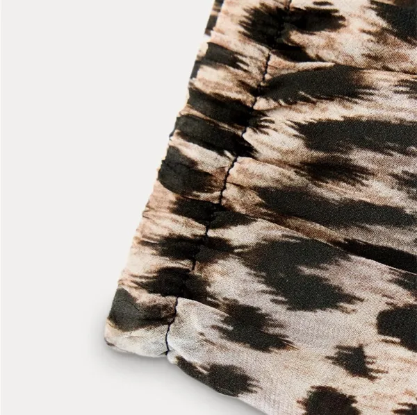Zara Collection Animal Print Shorts - Image 4