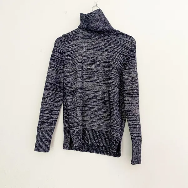 NWT J.CREW Space Dye Turtleneck Wool  Sweater Small - Image 5