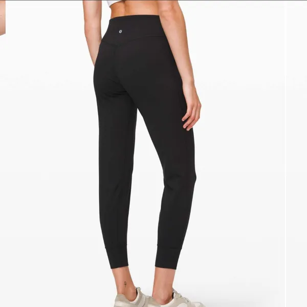 Lululemon Align Jogger 28” Black Nulu Yoga Pants Size 2 Pockets - Image 2