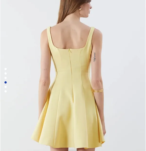 Mustard seed Yellow dress - Image 2