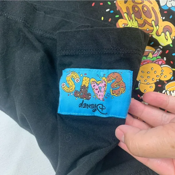 Disney Eats size XL Black short sleeve exclusive Parks shirt food Mickey mouse - Image 4