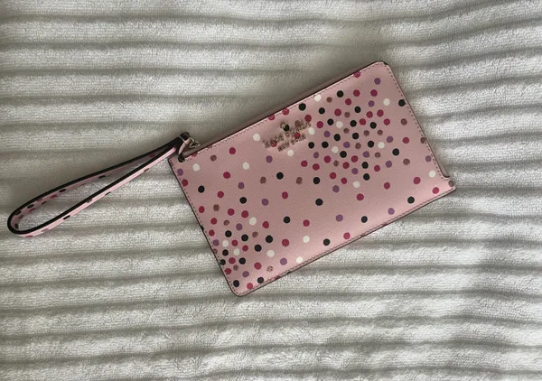 Kate Spade Pink Wristlet Wallet - Image 2