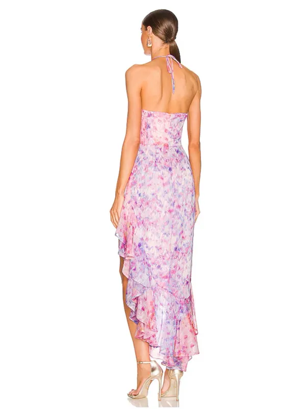 Amanda Uprichard x REVOLVE Carlina Dress in Cotton Candy Medium - Image 5