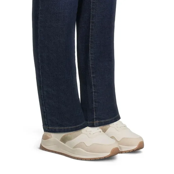 Time and Tru Womens Sneakers Sz 7 Tan Chunky Jogger Memory Foam Lace Up Casual - Image 6