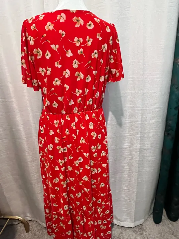 Red Maxi Dress  - Image 4