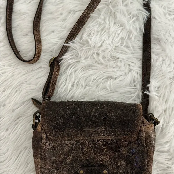 Frye Mini Brooklyn Leather Studded Crossbody Bag‎ Handbag - Image 4