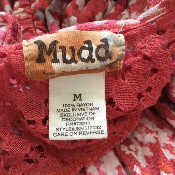 Mudd Floral High Low Dress - Image 6