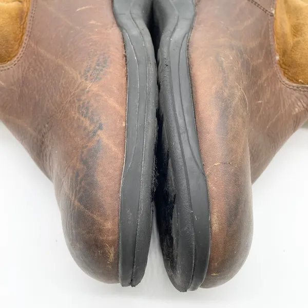 Martino Womens Leather Shearling Boots Size 9.5 Winter‎ Minimal Western Heritage - Image 6