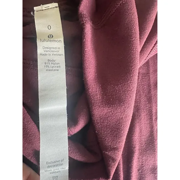 Lululemon Align‎ Leggings (0) Red - Image 2