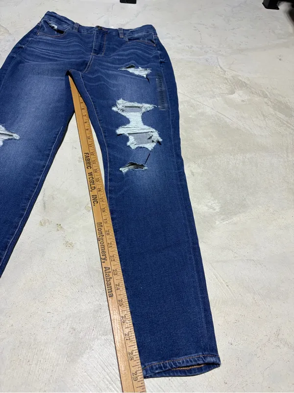 American Eagle Outfitters NWT curvy hi-rise jegging dream Jean 10 long - Image 5