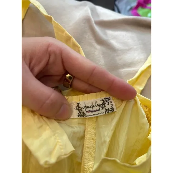 Intimately free people soft butter yellow romper - Image 2