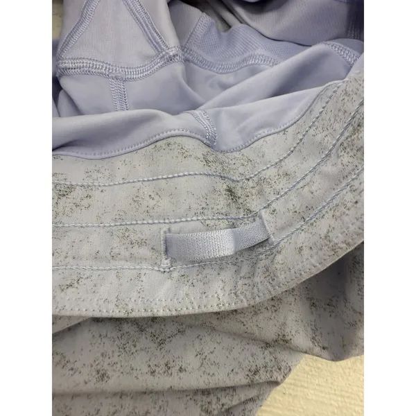 Lululemon Hotty Hot High-Rise Skirt Long Gravel Dust Pastel Blue Size 12 - Image 7