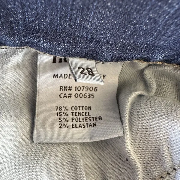 Hudson Skinny Blue Jeans Size 28 - Image 7