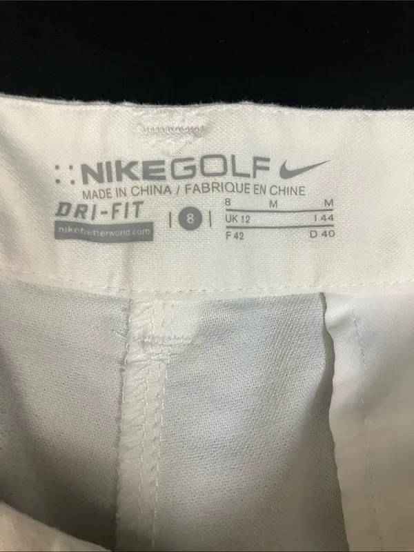 Nike White Golf Shorts Women’s Size 8 - Image 3