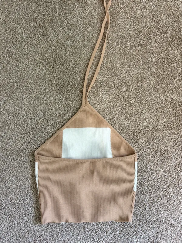 Halter top Tan - Image 2