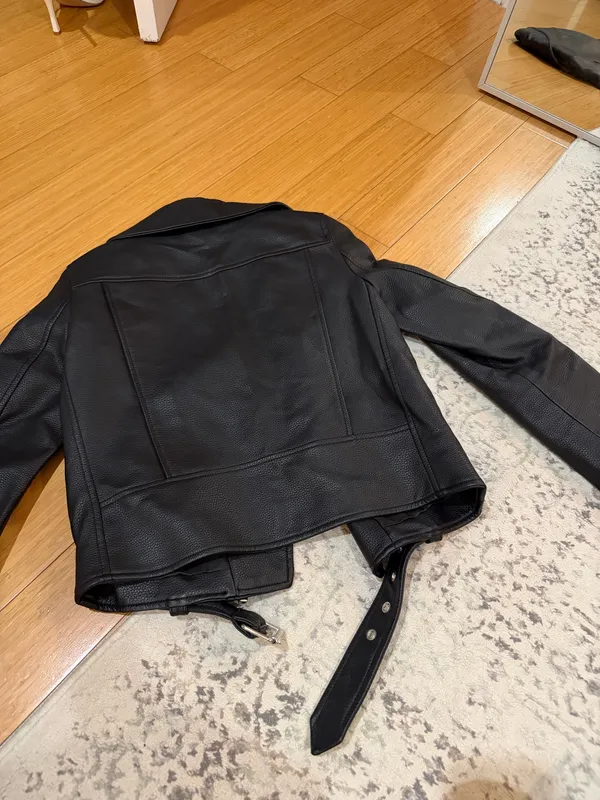 ZARA Leather Jacket - Image 4