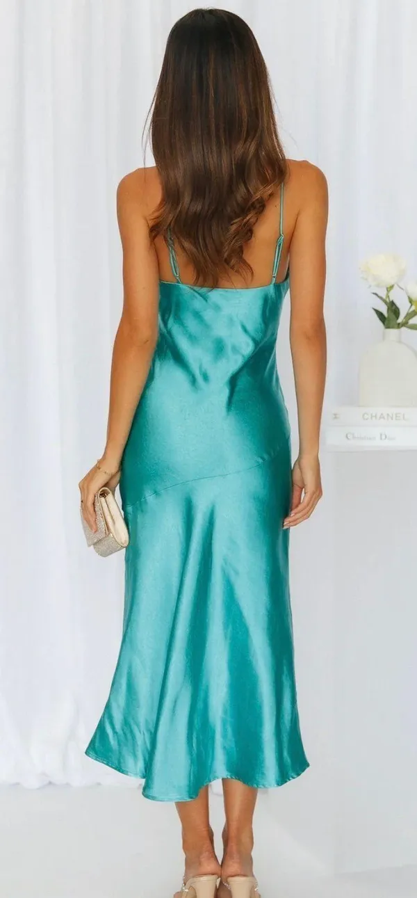 Hello Molly Aqua Formal Dress - Image 2