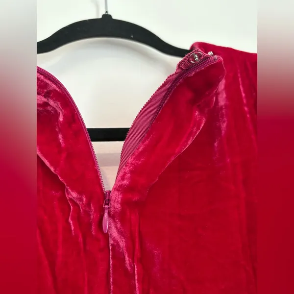 Lovers + Friends Kimora Mini Dress Magenta Pink‎ Silk Velvet - Size XS NWT - Image 10
