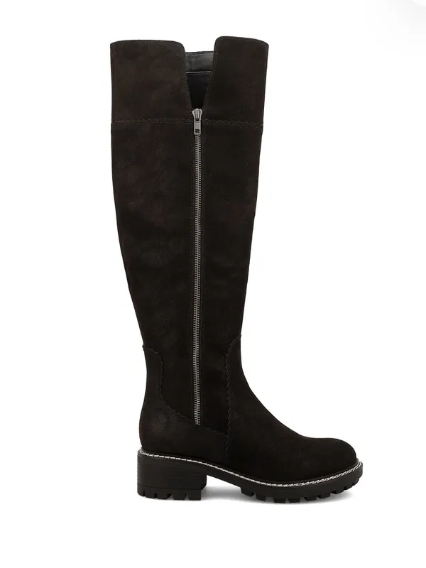 MIA Women's Pike Lug Sole Tall Boots Size 7.5M Black - Image 6