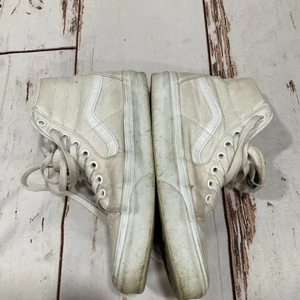 Vans‎ Skate Hi Classic Skateboarding Shoes White - Image 9