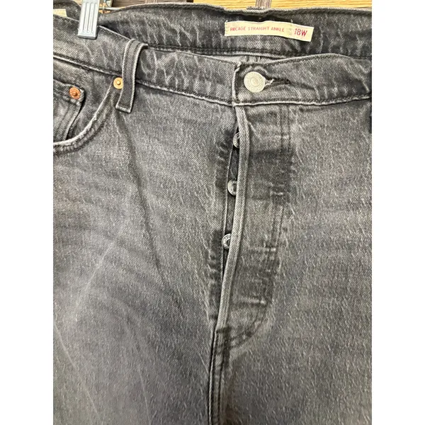 Levi's Ribcage Straight‎ Ankle Jeans Size 18W - Image 4