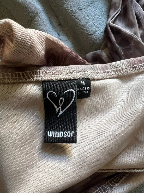 windsor love you knot halter corset top - Image 5