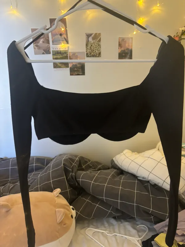 Princess Polly Becca Long Sleeve Crop Top - Image 3