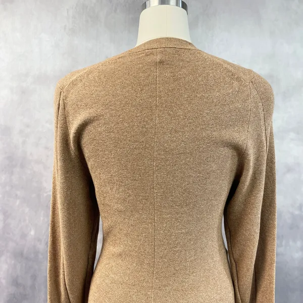 Rag And Bone Alnai Sweater Dress Size M Cotton Cashmere Tie Waist Quiet Luxury - Image 6