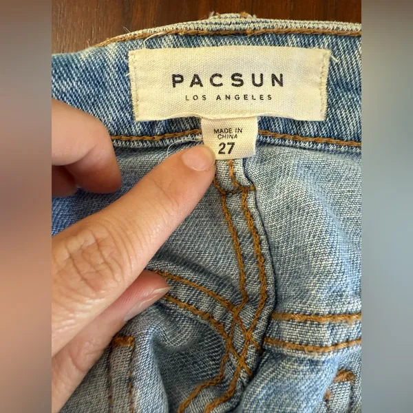 Pacsun denim skirt 27 - Image 3