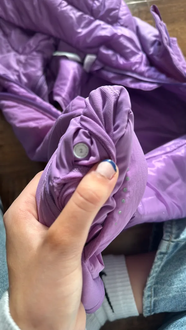lululemon purple vest with removable hood - Image 8