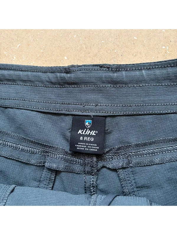 Kuhl Horizn Skinny Fit Hiking Cargo Pants Gray Style 6276 Women's Size 8 Regular - Image 5
