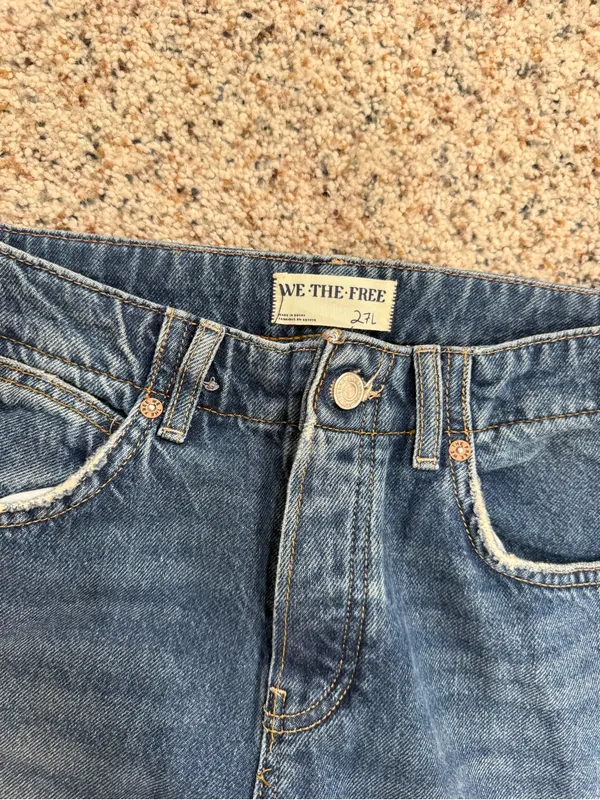 Free People We The Free Cowboy Flare Jeans - Image 2