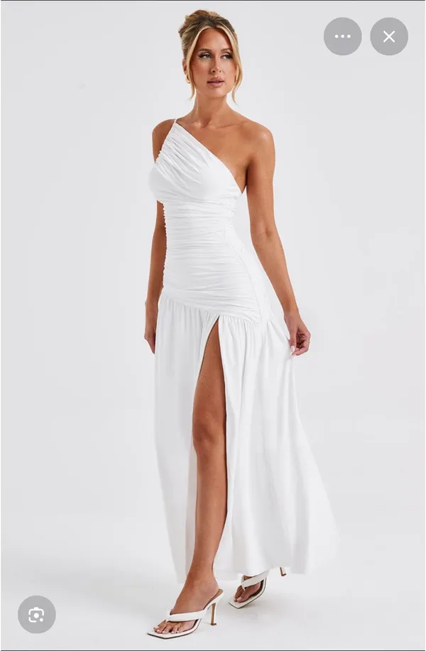 Babyboo CLAUDIA MAXI DRESS - WHITE - Image 2