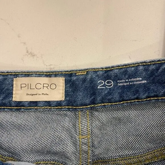 Pilcro High Rise Straight Leg‎ Jeans Size 29 - Image 5