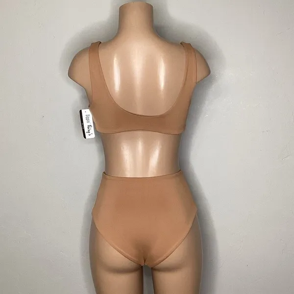 Victoria's Secret New. High waisted Carmel bikini. Small. Retails $98 - Image 3